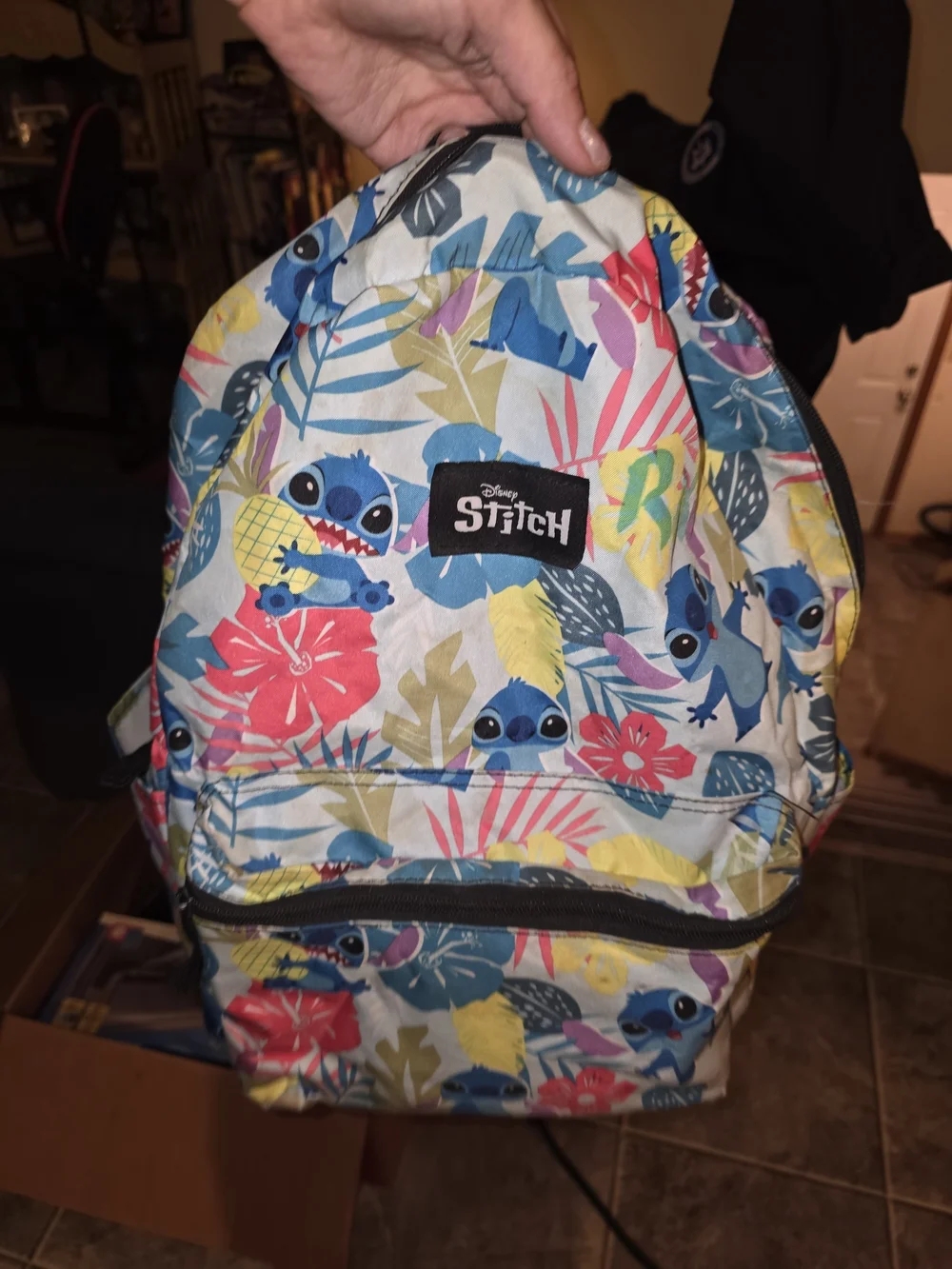 Kids' Multicolor Tropical Backpack
